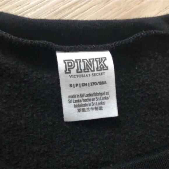 Plaid PINK Label Black Victorias Secret Lightweight Crewneck Holiday Sweater - Picture 3 of 3